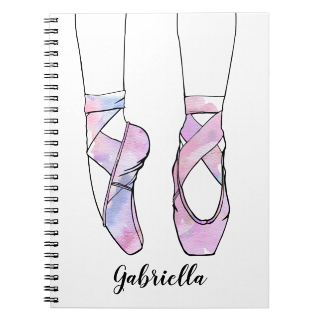 Ballerina Personalized Ballet Notebook (Front)