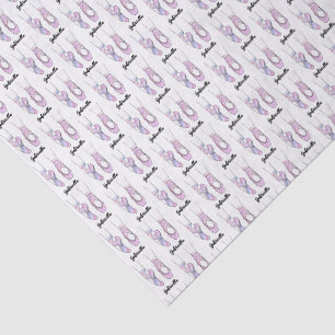 Ballerina Personalized Ballet Tissue Paper