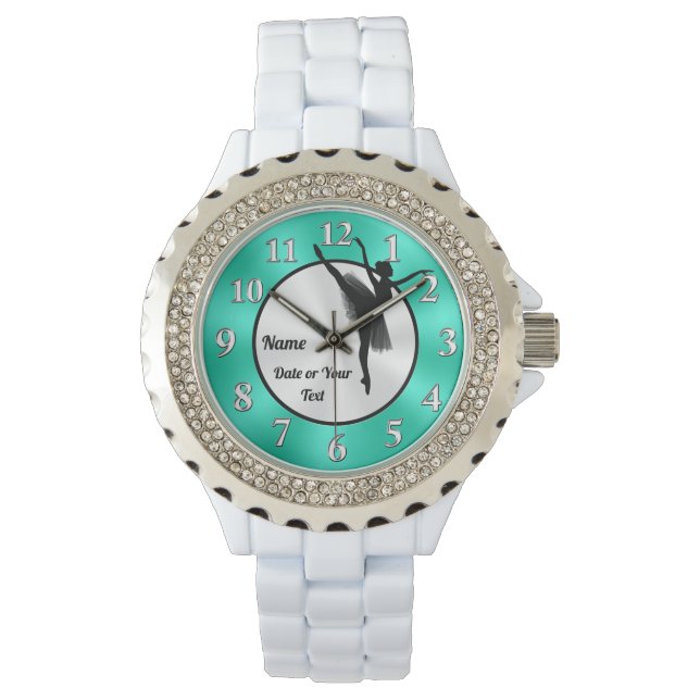 Ballerina Personalized Gifts Many Styles Ballerina Watch (Front)