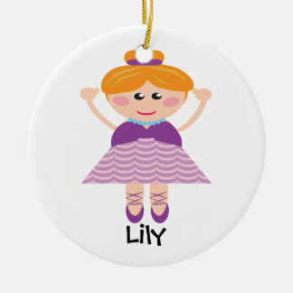 Ballerina Personalized Ornament