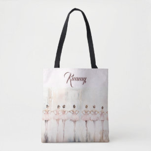 Ballerina Personalized Tote Bag