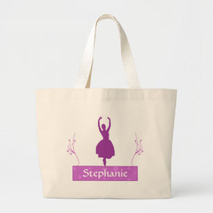 Ballerina Personalized Tote Bag
