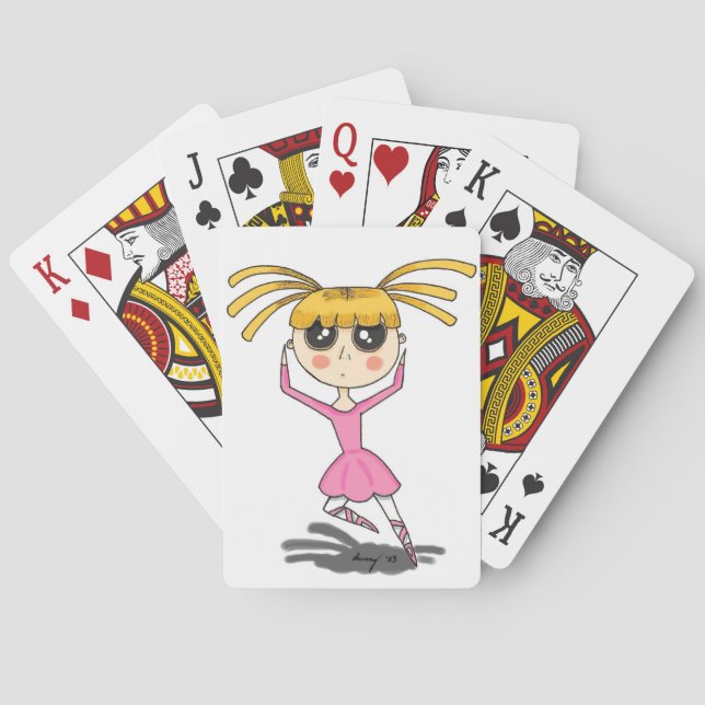 Ballerina Playing Cards (Back)