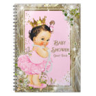 Ballerina Princess Baby shower Livre d'or
