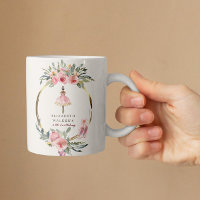 Ballerina Princess Floral Blush Birthday Party