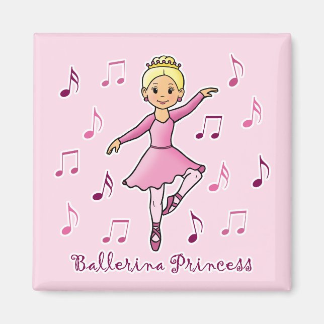 Ballerina Princess Magnet (Front)