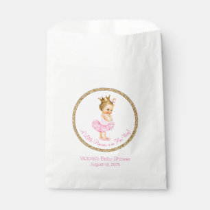 Ballerina Princess Pearls Tutu Baby Shower Favour Bag