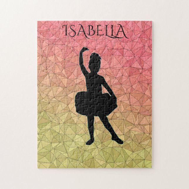 Ballerina puzzle personnalisé. (Vertical)