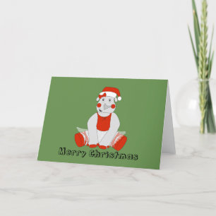 Ballerina Rhino - Christmas Special Holiday Card