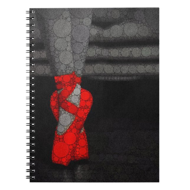 Ballerina Shoes Cute Ballet Notebook (Front)