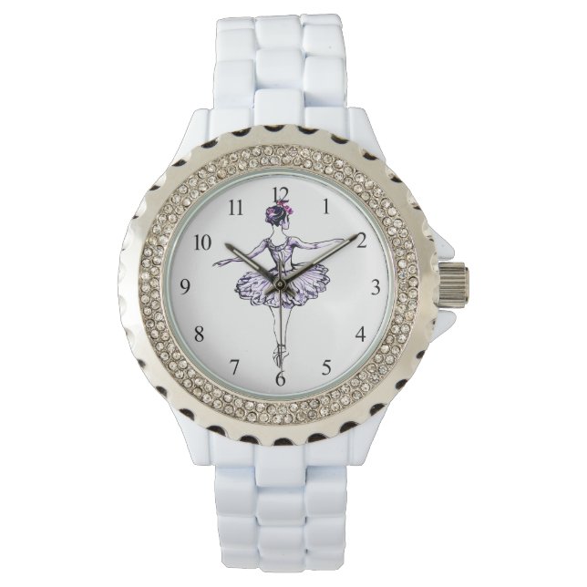Ballerina Silhouette Watch (Front)