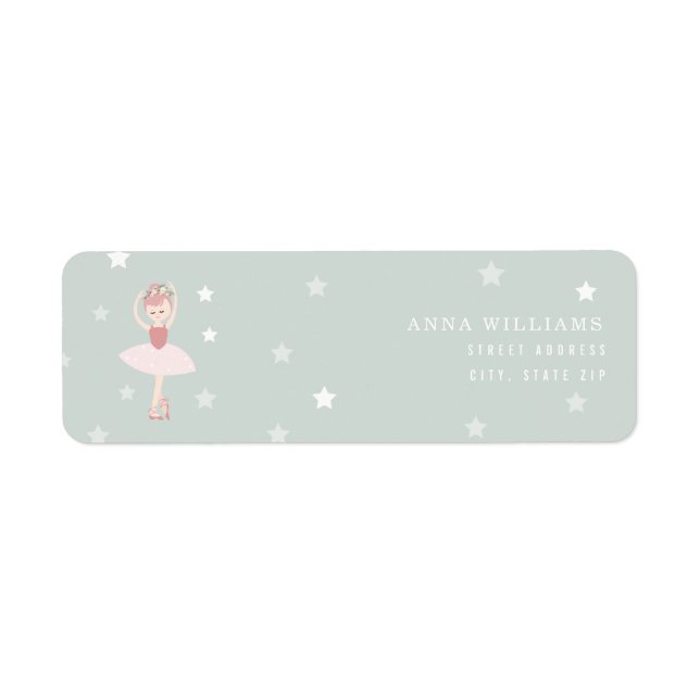 Ballerina Stars Blue (Front)