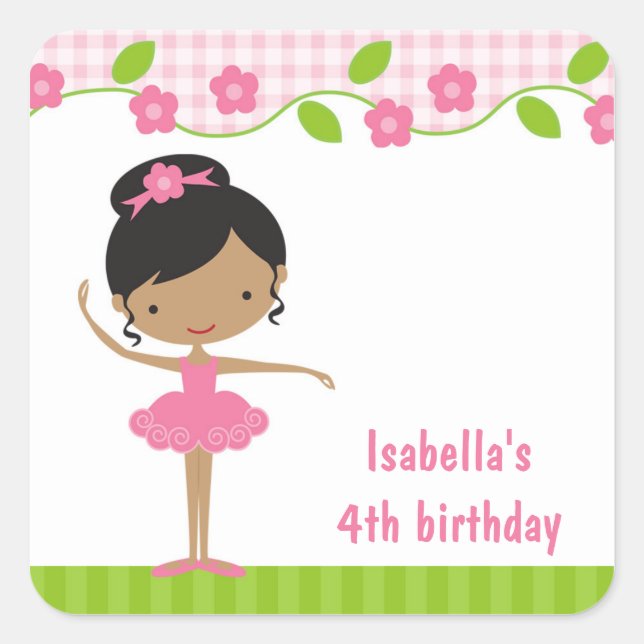 Ballerina Sticker (Front)