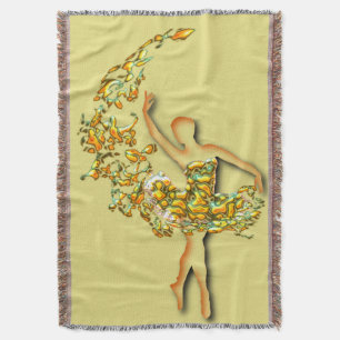 Ballerina - throw blanket