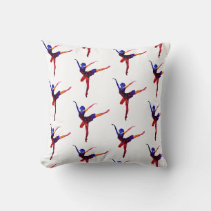 Ballerina Throw Pillow