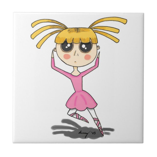 Ballerina Tile (Front)
