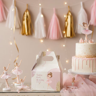  Ballerina Tutu Ballet Dancer Girl 5th Birthday Favor Box