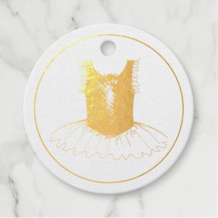 Ballerina Tutu Dance Recital Ballet Teacher Favour Tags