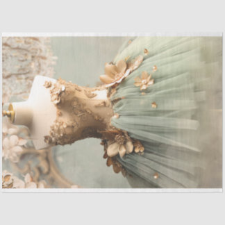 Ballerina Tutu, Dream Dress, Vintage Mannequin  Tissue Paper