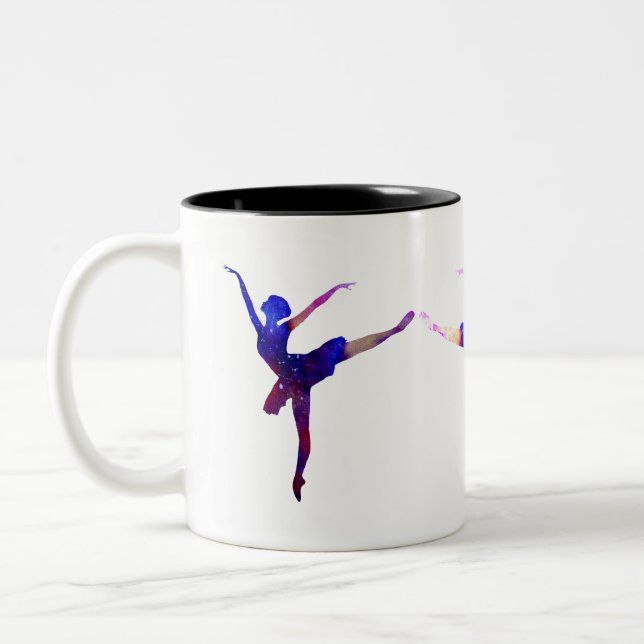 Ballerina Two-Tone Coffee Mug (Left)
