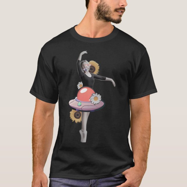 Ballerina Ufo T-Shirt (Front)