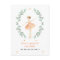 ballerina watercolor botanical cute Christmas 