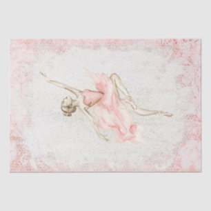 Ballerina Watercolor Decoupage Tissue Paper