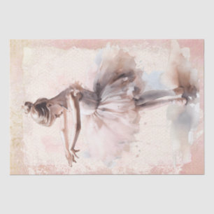 Ballerina Watercolor Tissue Paper