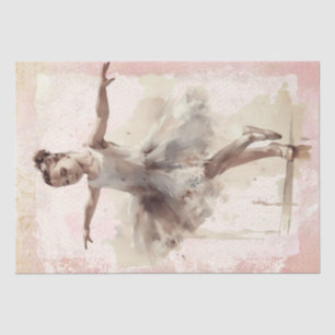 Ballerina Watercolor Tissue Paper