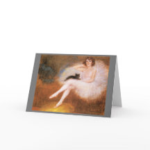 Ballerina with a Black Cat by Carrier-Belleuse