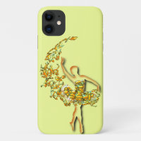 Ballerina Woman Ballet Dancer iPhone Case