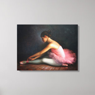 Ballerina Wrapped Canvas