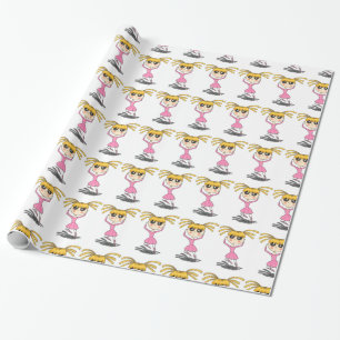 Ballerina Wrapping Paper