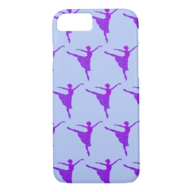 BallerinaApple iPhone 8/7, Barely There Case-Mate iPhone Case (Back)