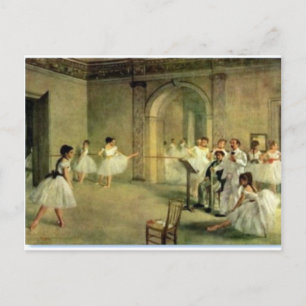 Ballerinas by Edgar Degas Postcard