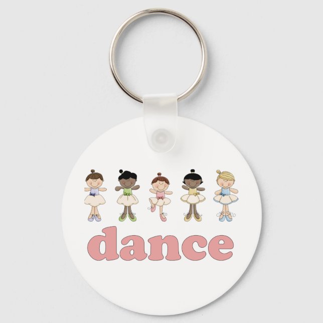 Ballerinas Dance Keychain (Front)