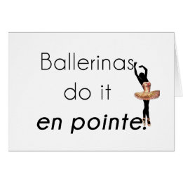 Ballerinas donc !
