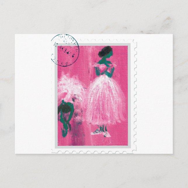 Ballerinas Marie L. Postcard (Front)