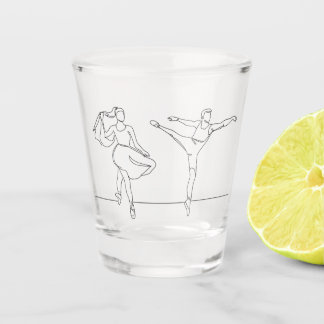 Ballerinas Shot Glass