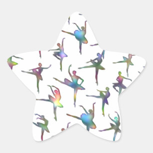 Ballerinas Star Sticker