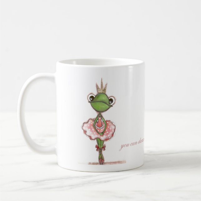 Ballerine de grenouille - tasse (Gauche)