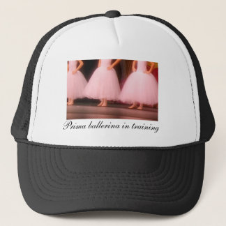 Ballerine de Prima dans le casquette de formation