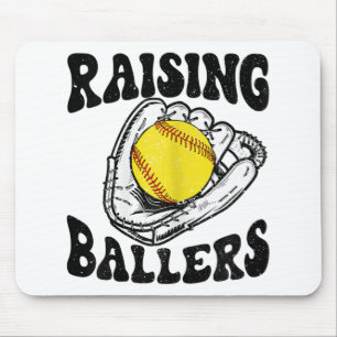 Ballers Softball Mom Baseball Mom Mothers Day Gift Mouse Pad