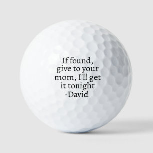 BALLES DE GOLF 