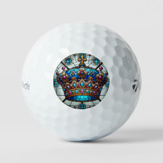 BALLES DE GOLF 王冠モチーフ　ゴルフボール