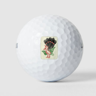 BALLES DE GOLF 麻雀牌 一索 / ONE OF BAMBOOS -MAHJONG TILE-