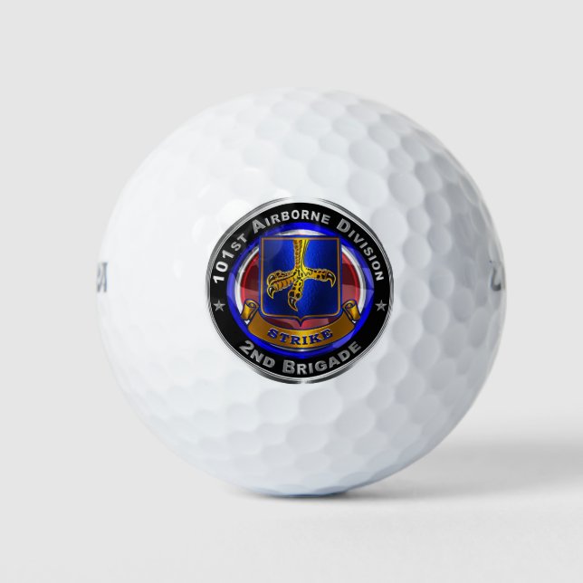 Balles De Golf 101e division aéroportée 2e brigade "STRIKE" (Devant)