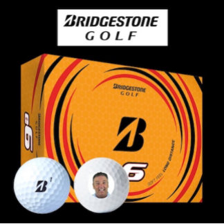 Balles De Golf 12 x Bridgestone e6 Custom Photo Golf Balls