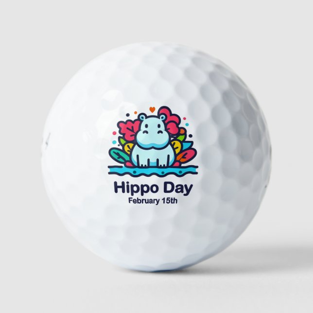 Balles De Golf 15 février - Journée de l'hippo (Devant)