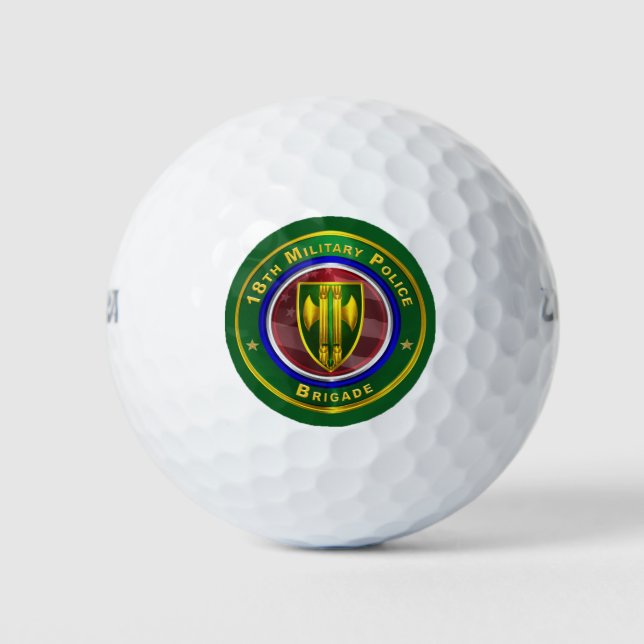 Balles De Golf 18e brigade de police militaire (Devant)